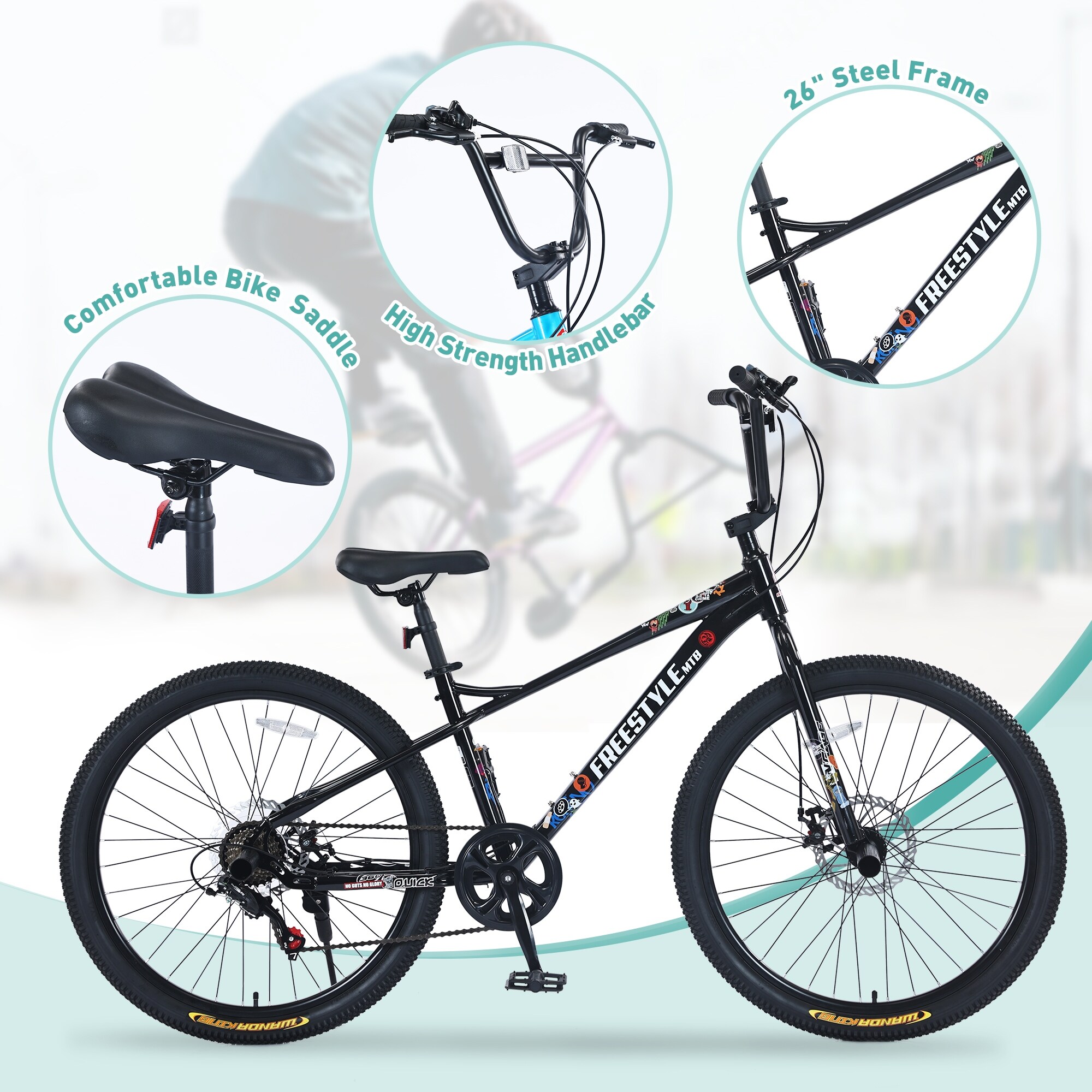 26 inch bike what age store